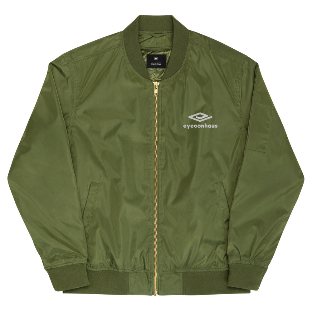EYECONHAUS Premium recycled bomber jacket Embattled Clothing Army XS 