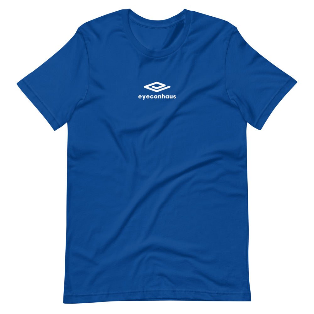 eyeconhaus - We Build Iconic Brands 2.0 Short-Sleeve Unisex T-Shirt Embattled Clothing True Royal S 