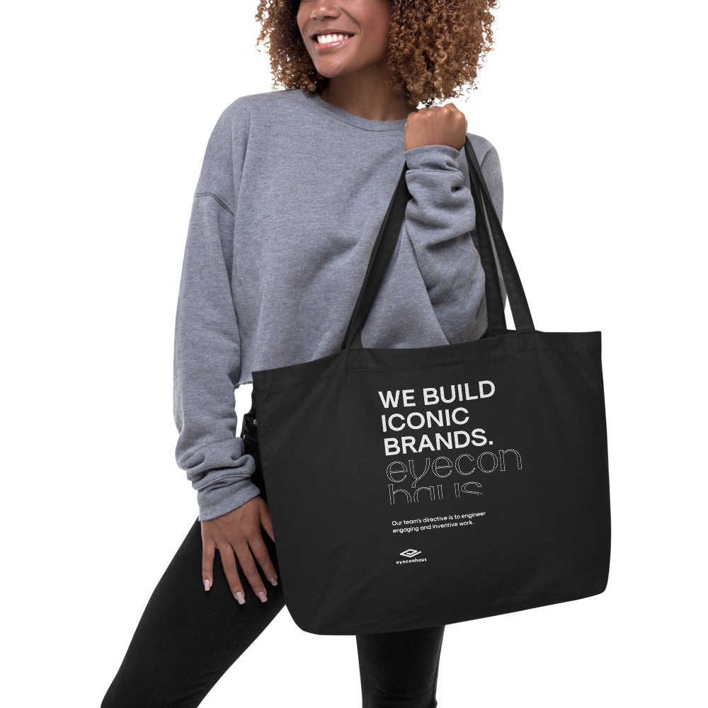 eyeconhaus - We Build Iconic Brands Large organic tote bag Embattled Clothing 