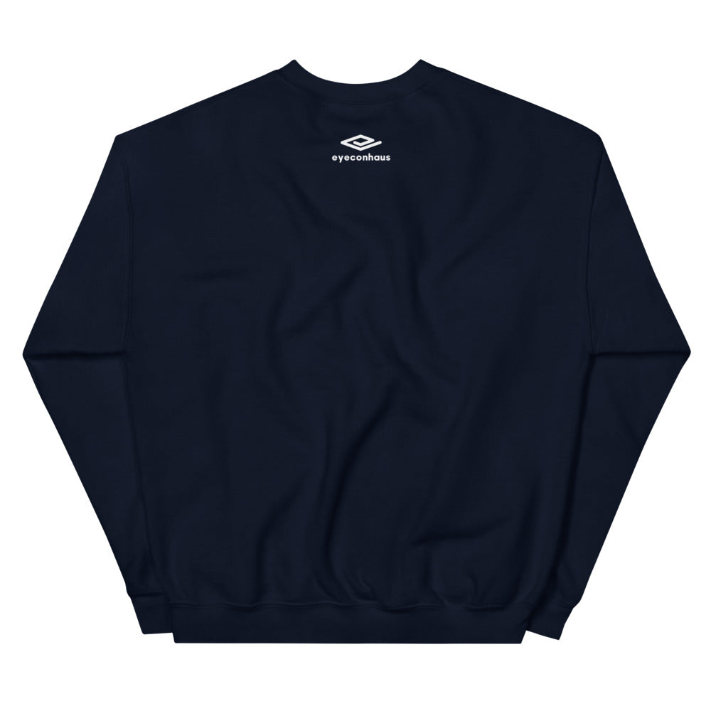 eyeconhaus - We Build Iconic Brands Minimalist Unisex Sweatshirt Embattled Clothing 