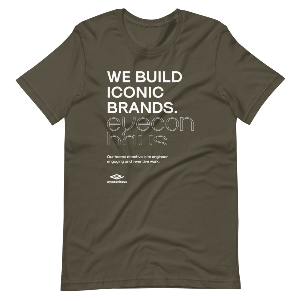 eyeconhaus - we build iconic brands Short-Sleeve Unisex T-Shirt Embattled Clothing Army S 