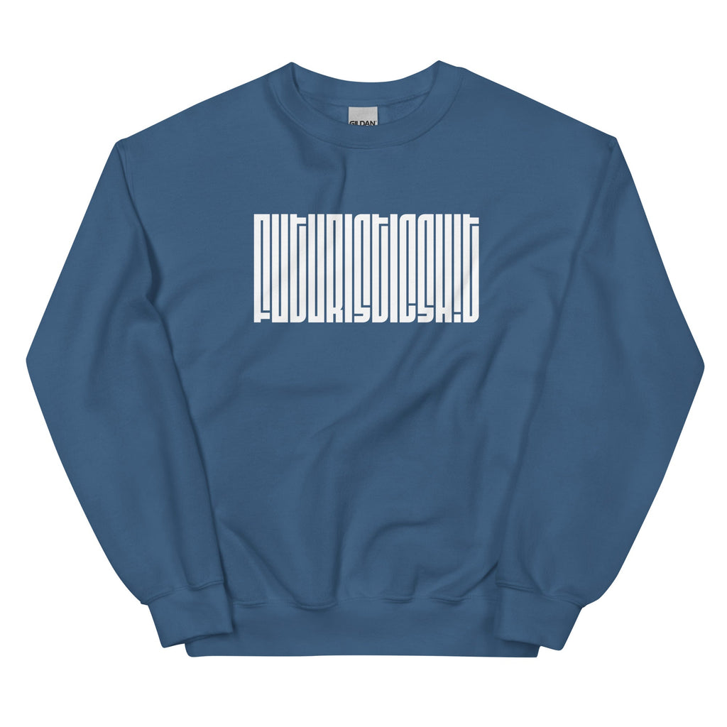 FUTURISTIC SH!T Sweatshirt Embattled Clothing Indigo Blue S 