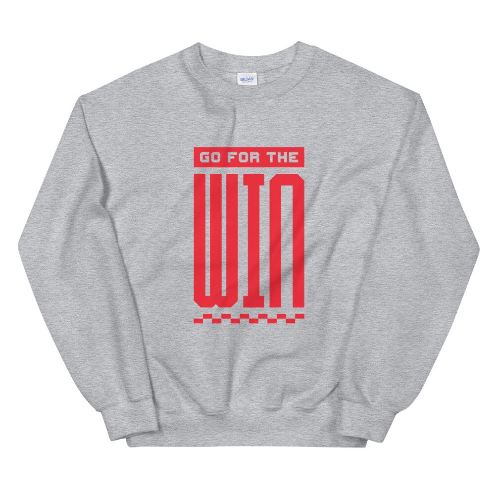 GO FOR THE WIN Sweatshirt Embattled Clothing Sport Grey S 