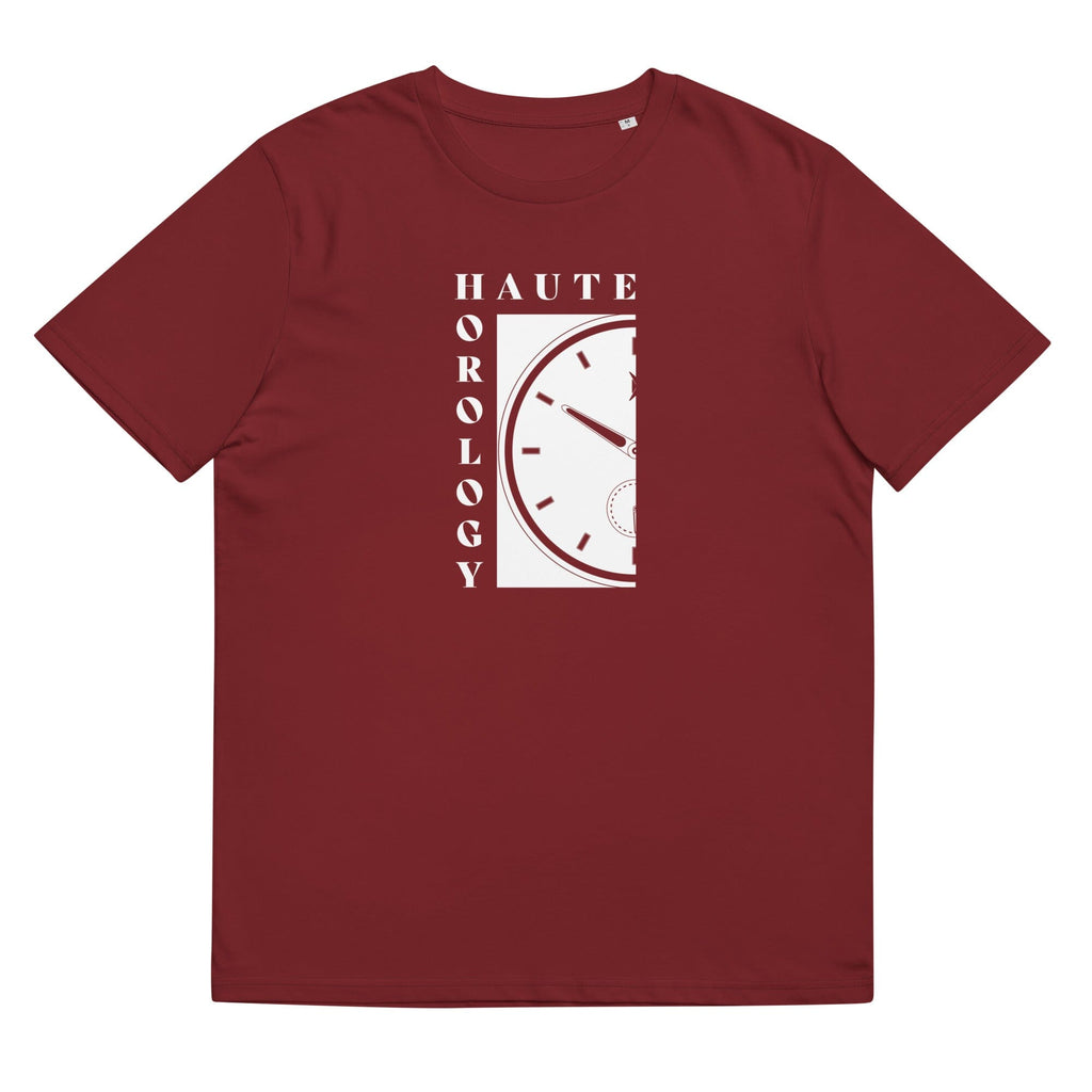 Haute Horology organic cotton t-shirt Embattled Clothing Burgundy S 