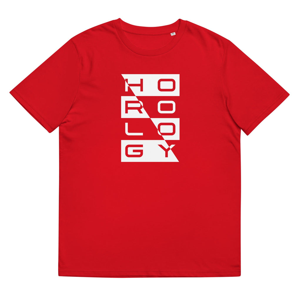 HOROLOGY INSIGNIA organic cotton t-shirt Embattled Clothing Red S 