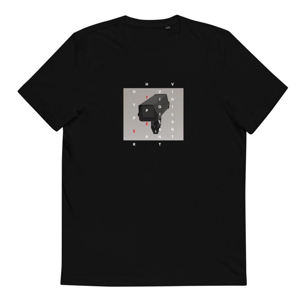 Hypervigilant Citizen Organic Cotton T-Shirt Embattled Clothing Black S 