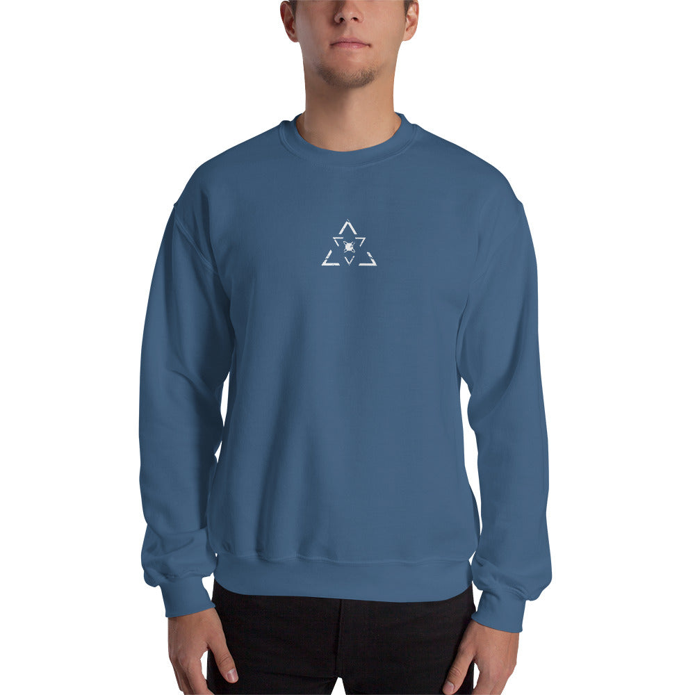 INTERGALACTIC SPICE TRADER Sweatshirt Embattled Clothing Indigo Blue S 