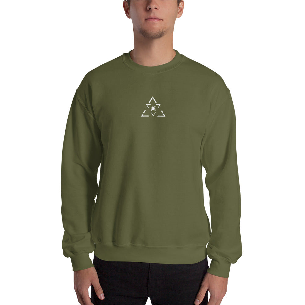 INTERGALACTIC SPICE TRADER Sweatshirt Embattled Clothing Military Green S 