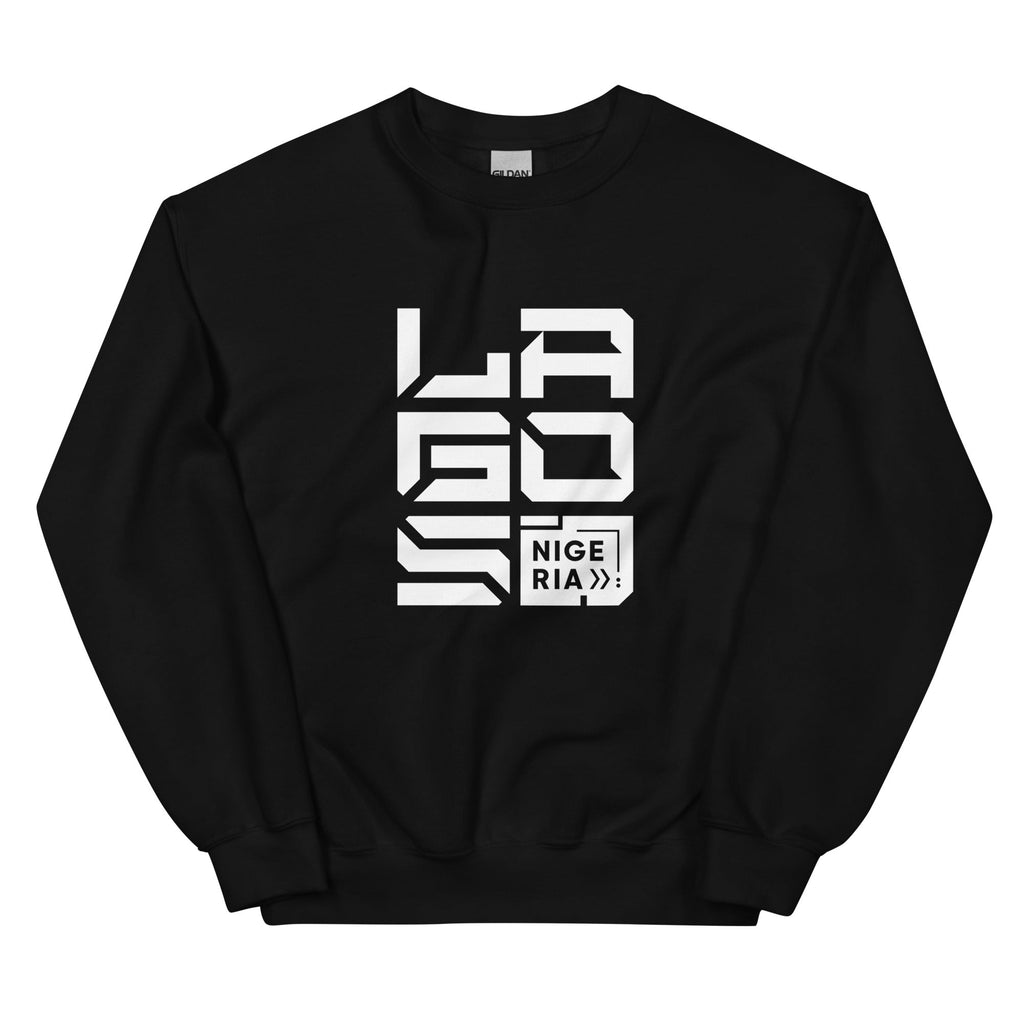 LAGOS CYBER-ID Sweatshirt Embattled Clothing Black S 
