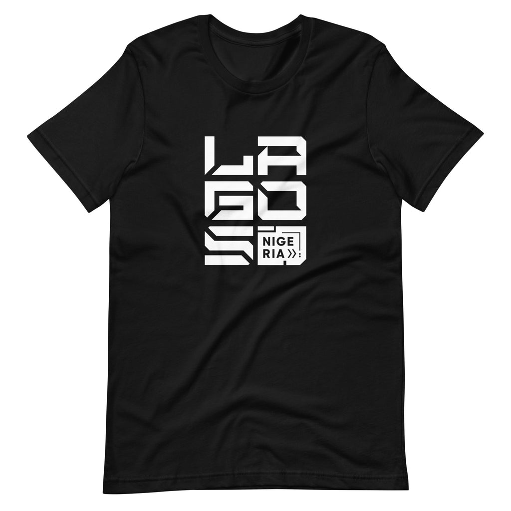 LAGOS CYBER-ID t-shirt Embattled Clothing Black XS 