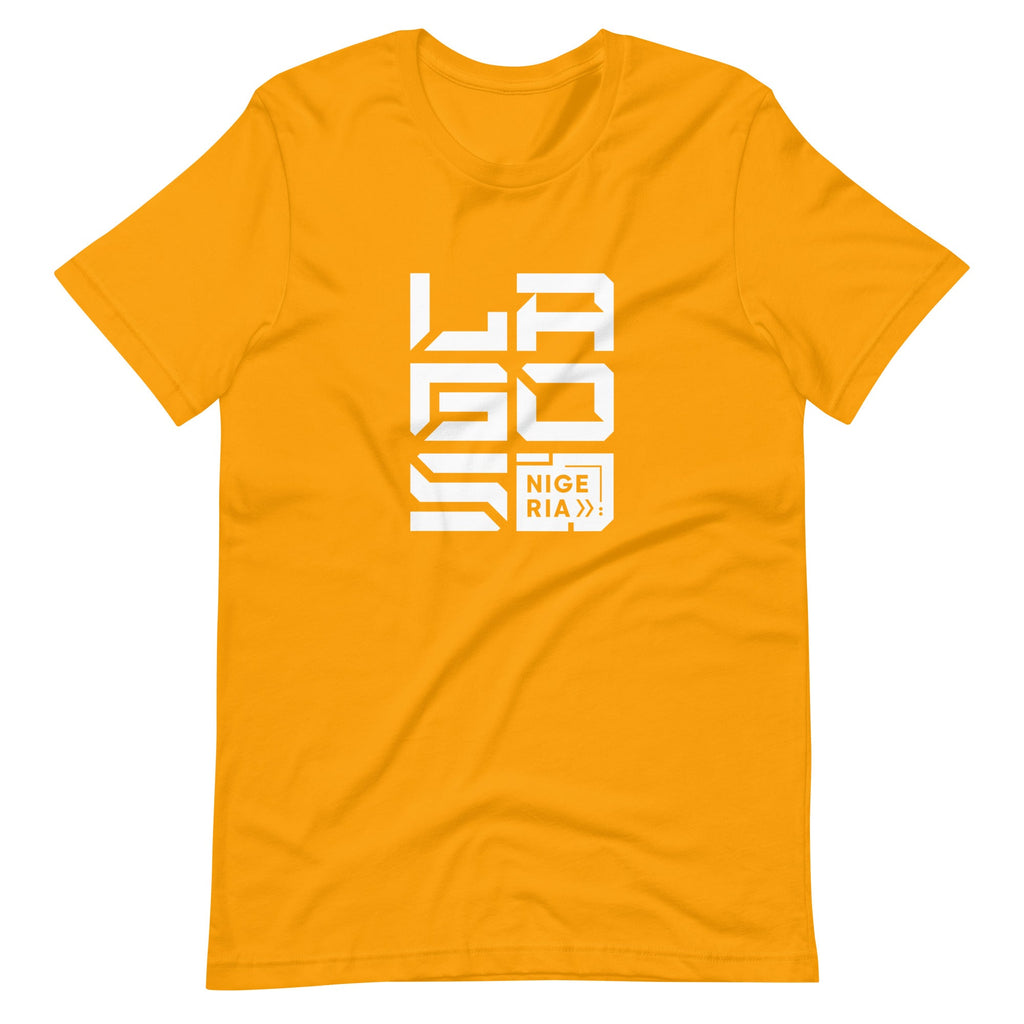 LAGOS CYBER-ID t-shirt Embattled Clothing Gold S 