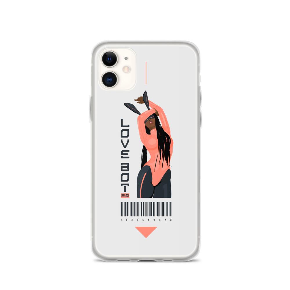 LOVE BOT 2.0 iPhone Case Embattled Clothing iPhone 11 
