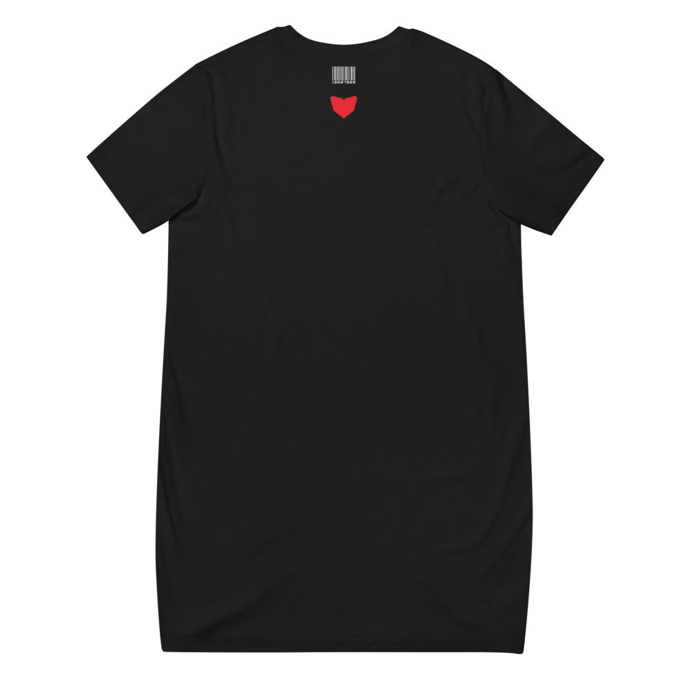 LOVEBOT Organic cotton t-shirt dress Embattled Clothing 