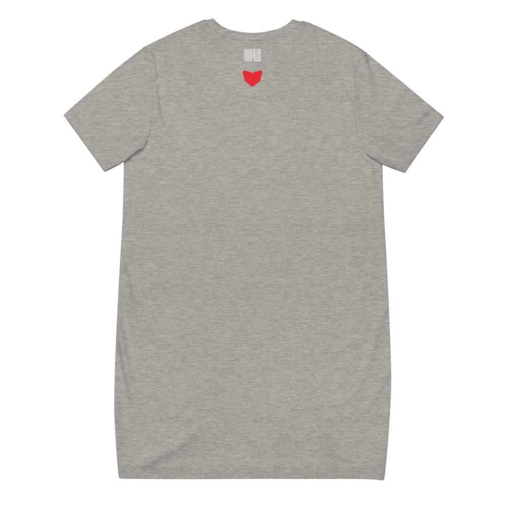 LOVEBOT Organic cotton t-shirt dress Embattled Clothing 
