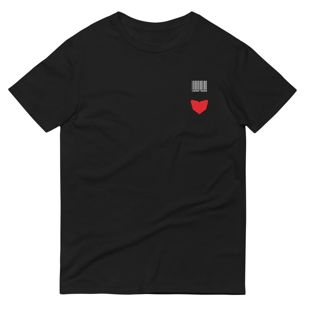 LOVEBOT Short-Sleeve T-Shirt Embattled Clothing Black S 