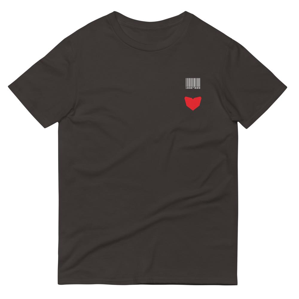 LOVEBOT Short-Sleeve T-Shirt Embattled Clothing Smoke S 