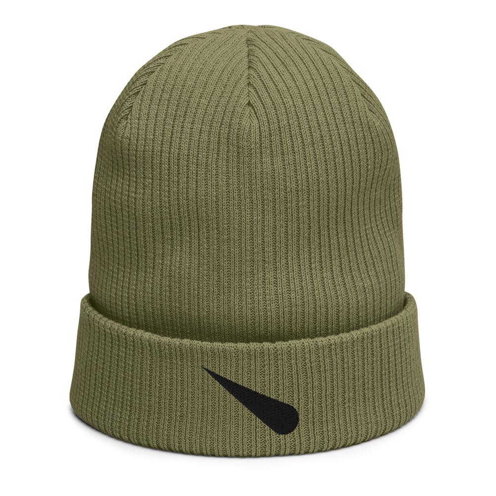 METEORYTE ICON S1 Organic ribbed beanie Embattled Clothing Olive Green 