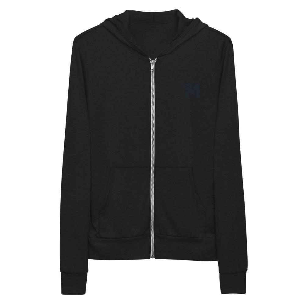 METEORYTE S1 zip hoodie Embattled Clothing Solid Black Triblend XS 
