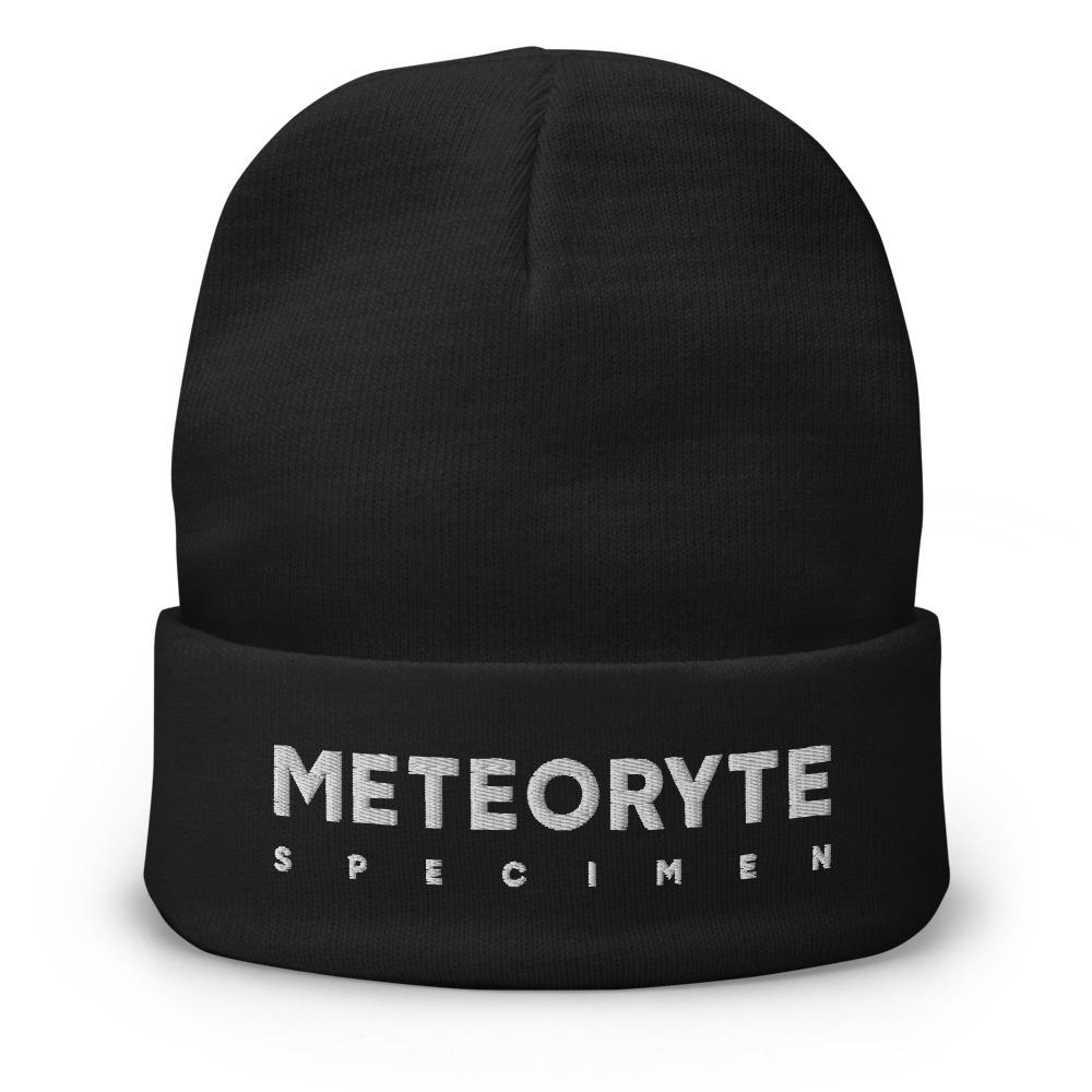 METEORYTE - TYPE 1 Embroidered Beanie Embattled Clothing Black 