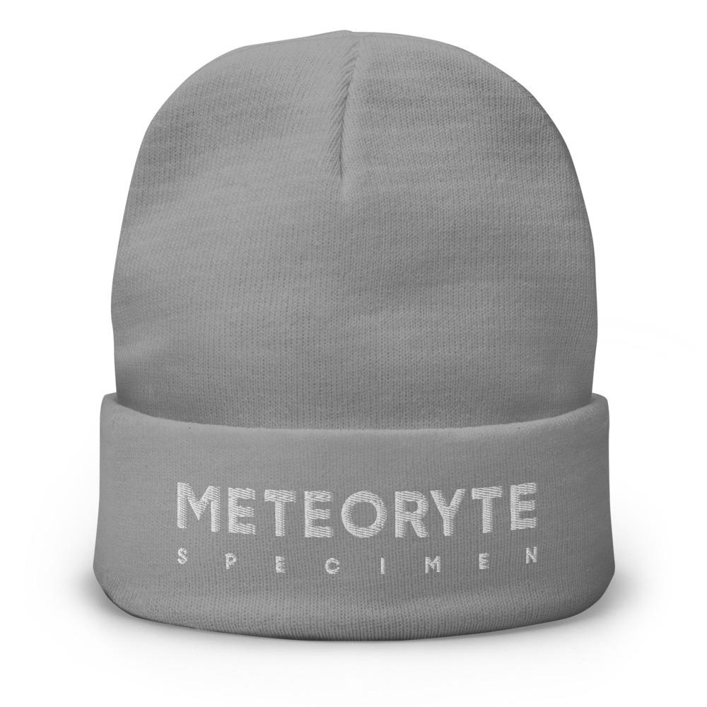 METEORYTE - TYPE 1 Embroidered Beanie Embattled Clothing Gray 
