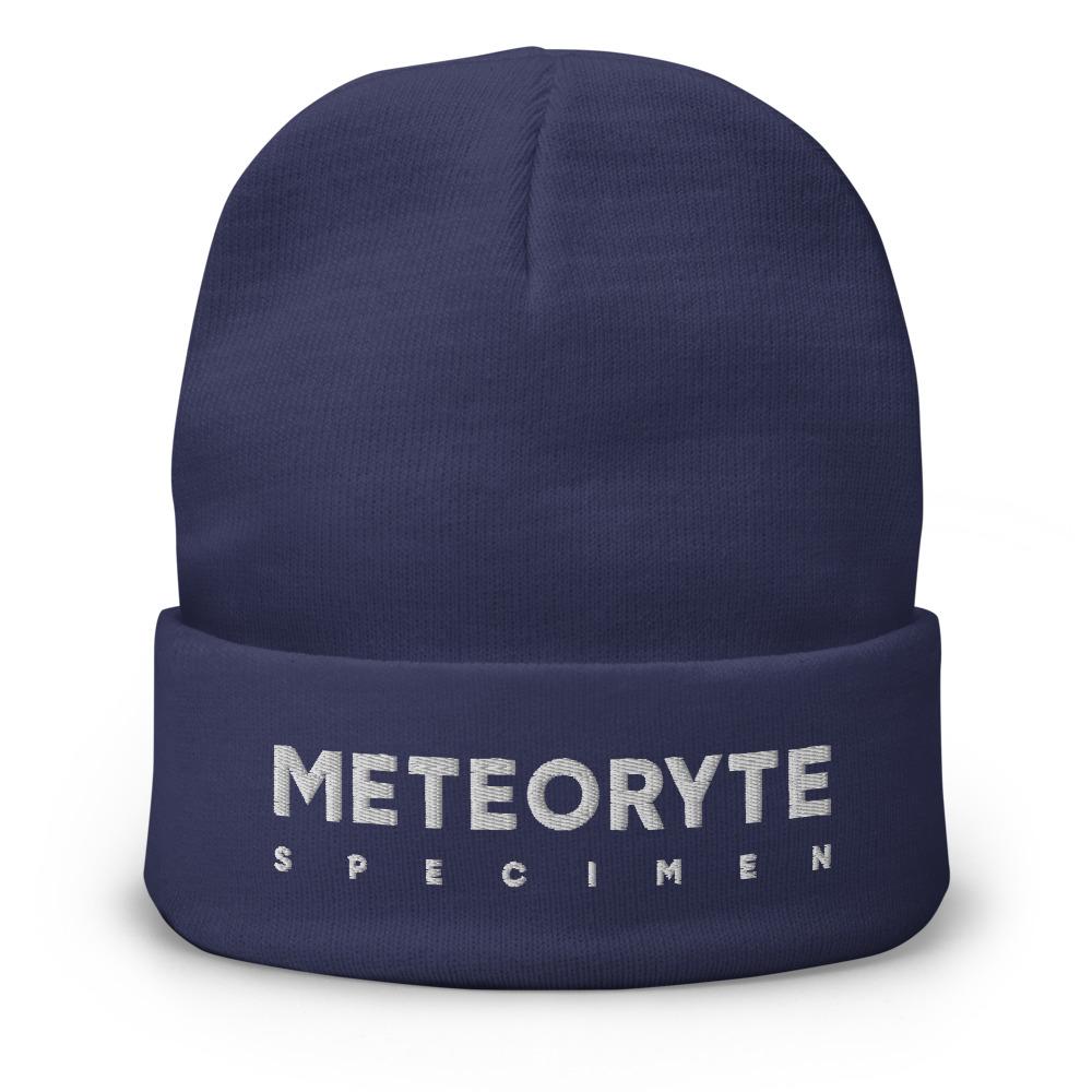METEORYTE - TYPE 1 Embroidered Beanie Embattled Clothing Navy 