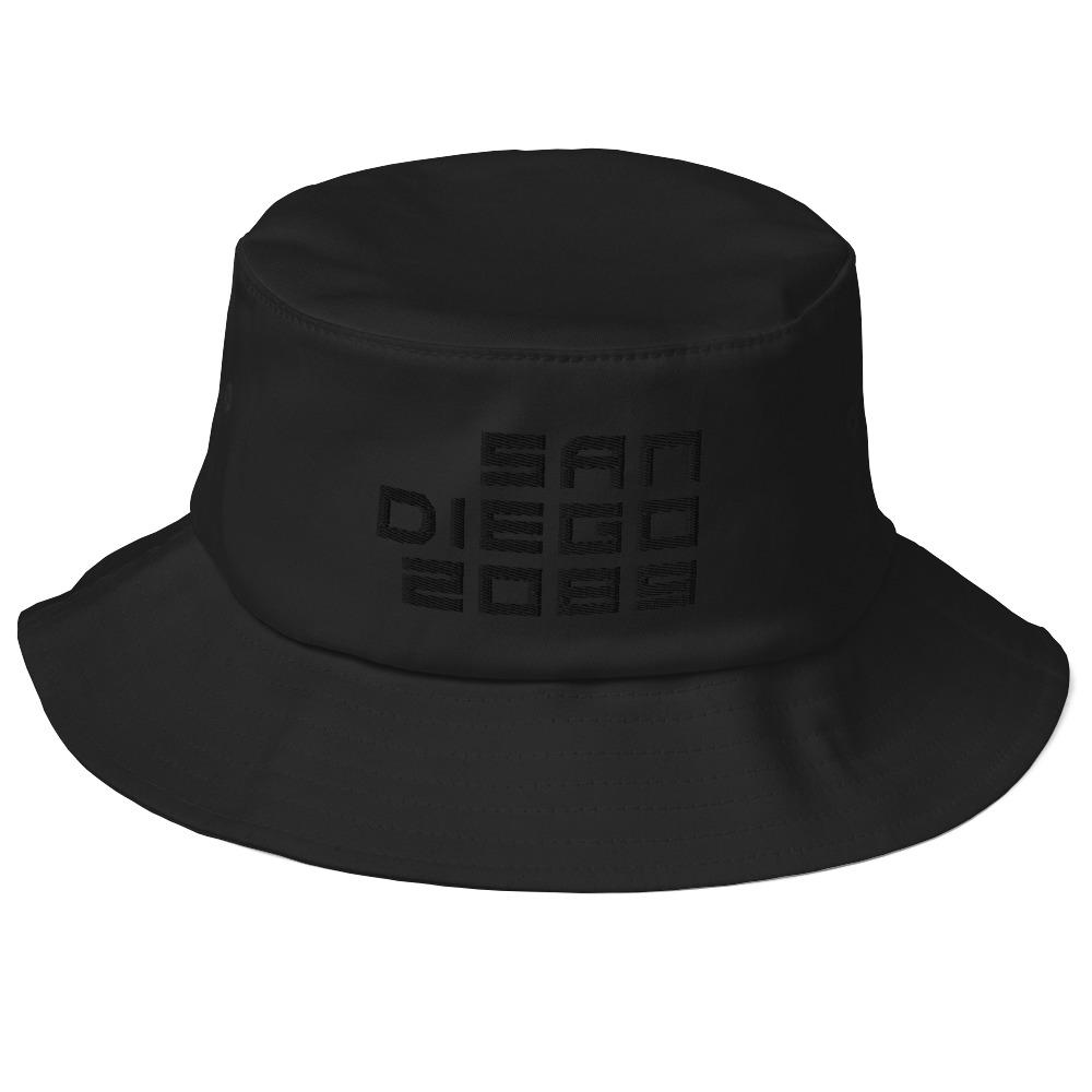 NEO SAN DIEGO 2089 Bucket Hat Embattled Clothing Black 