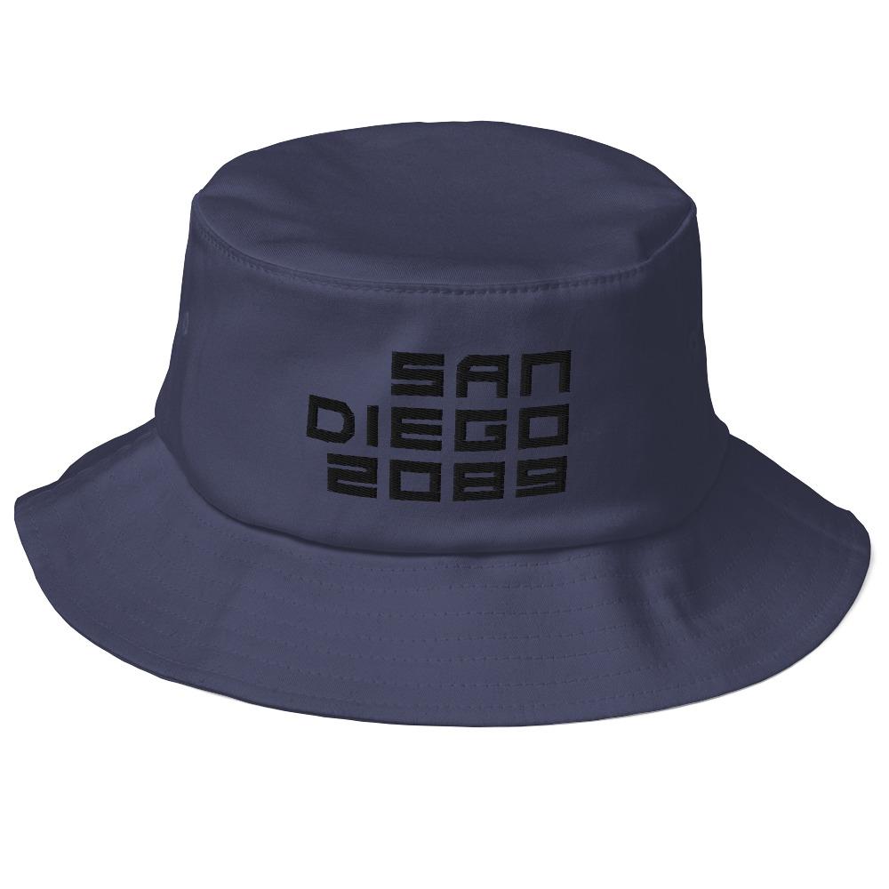 NEO SAN DIEGO 2089 Bucket Hat Embattled Clothing Navy 