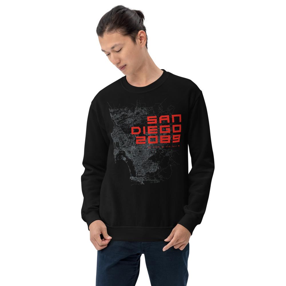 NEO SAN DIEGO 2089 Sweatshirt Embattled Clothing Black S 