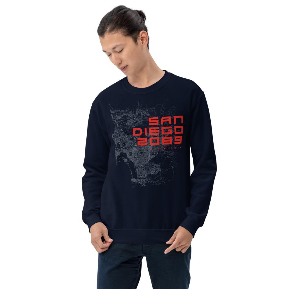 NEO SAN DIEGO 2089 Sweatshirt Embattled Clothing Navy S 