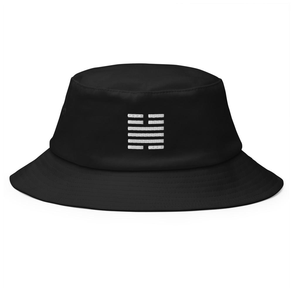 PERSEVERING FORCE Bucket Hat Embattled Clothing Black 