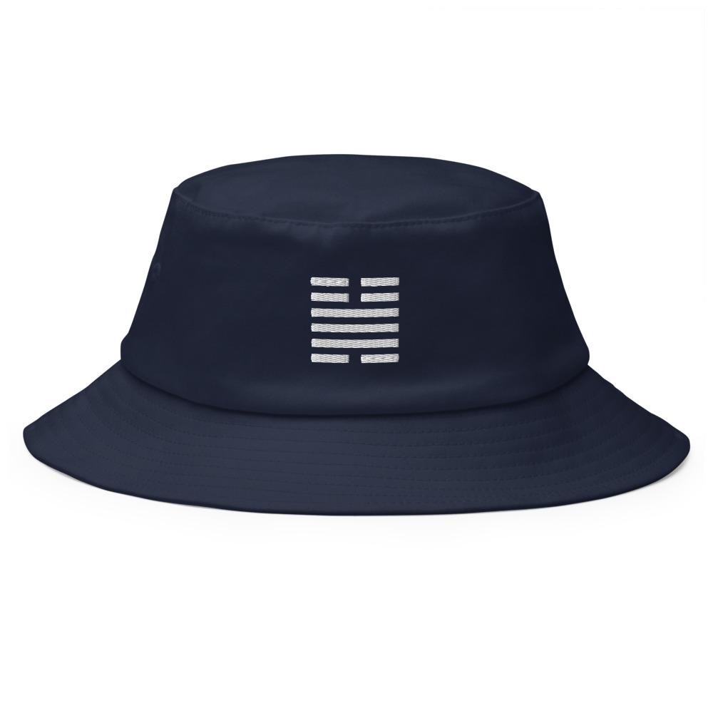 PERSEVERING FORCE Bucket Hat Embattled Clothing Navy 