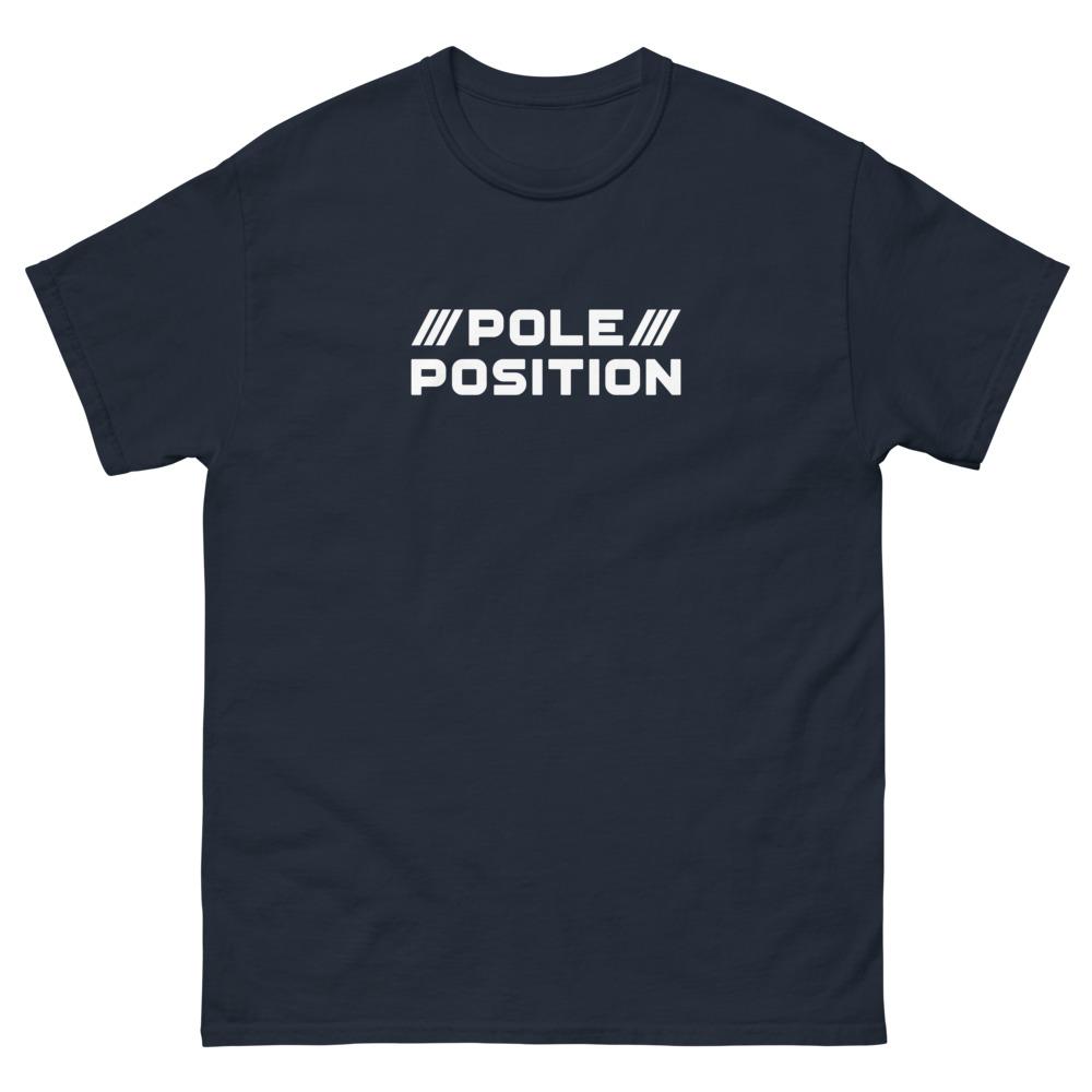 POLE POSITION heavyweight tee Embattled Clothing Navy S 