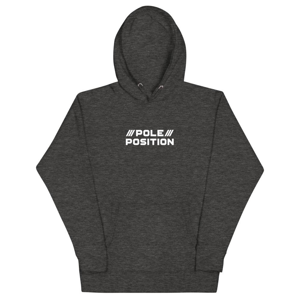 POLE POSITION Hoodie Embattled Clothing Charcoal Heather S 