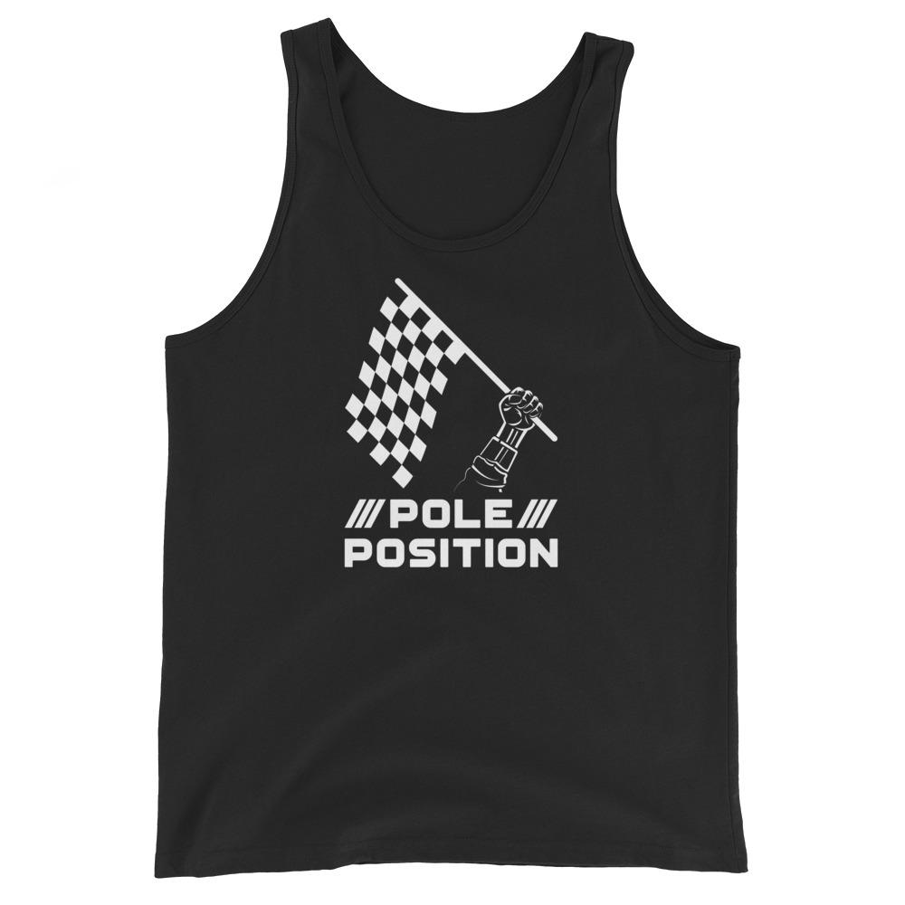POLE POSITION Tank Top Embattled Clothing Black XS 