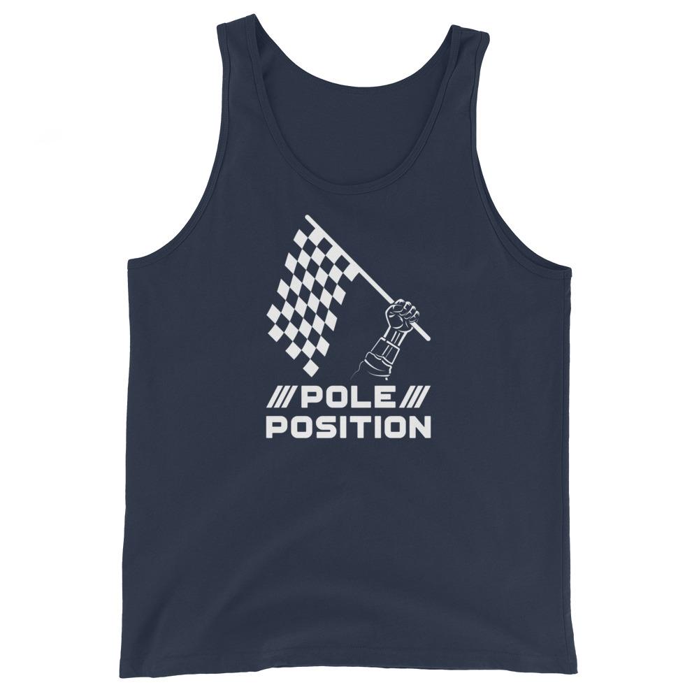 POLE POSITION Tank Top Embattled Clothing Navy XS 
