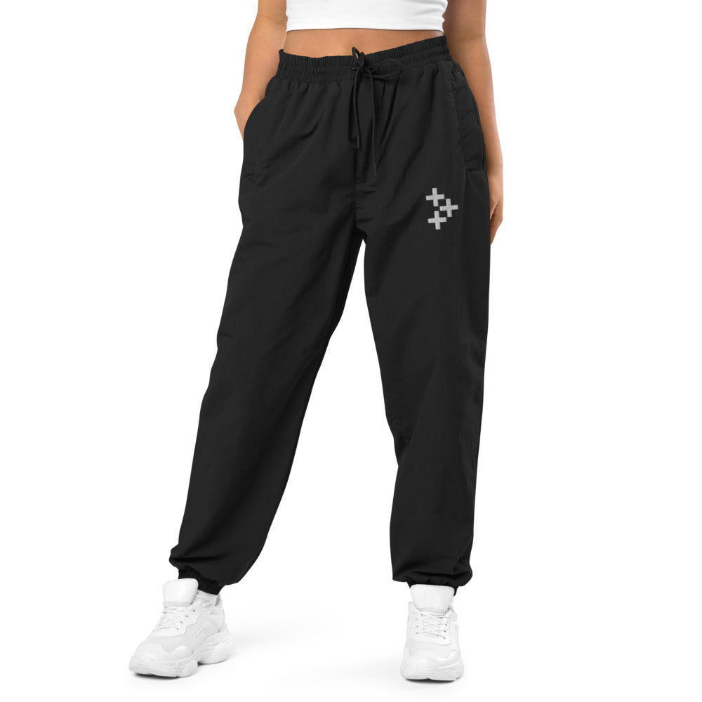 POSITIVE PERFORMANCE Recycled tracksuit trousers Embattled Clothing 