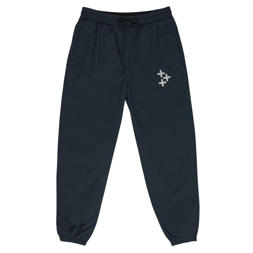 POSITIVE PERFORMANCE Recycled tracksuit trousers Embattled Clothing French Navy XXS 