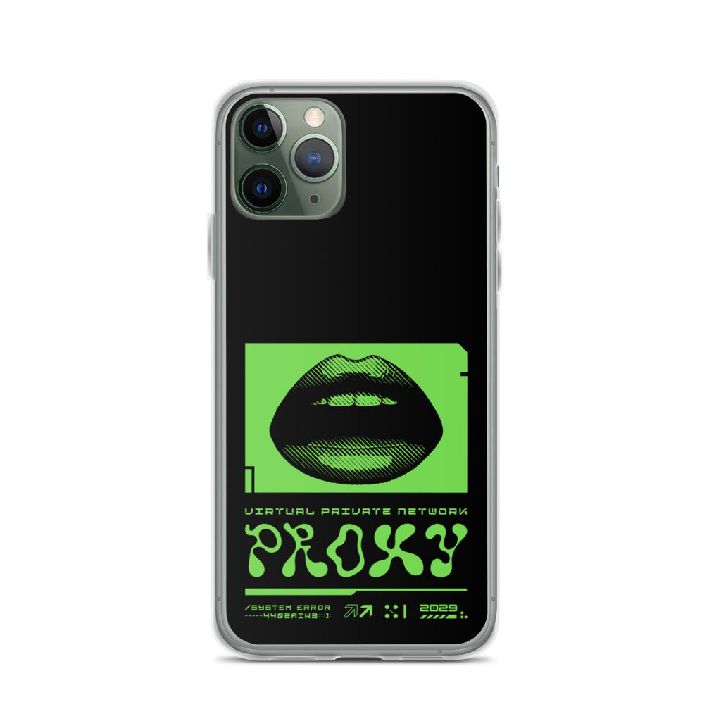 PROXXXY NETWORK ERROR (CYBER GREEN) iPhone Case Embattled Clothing iPhone 11 Pro 