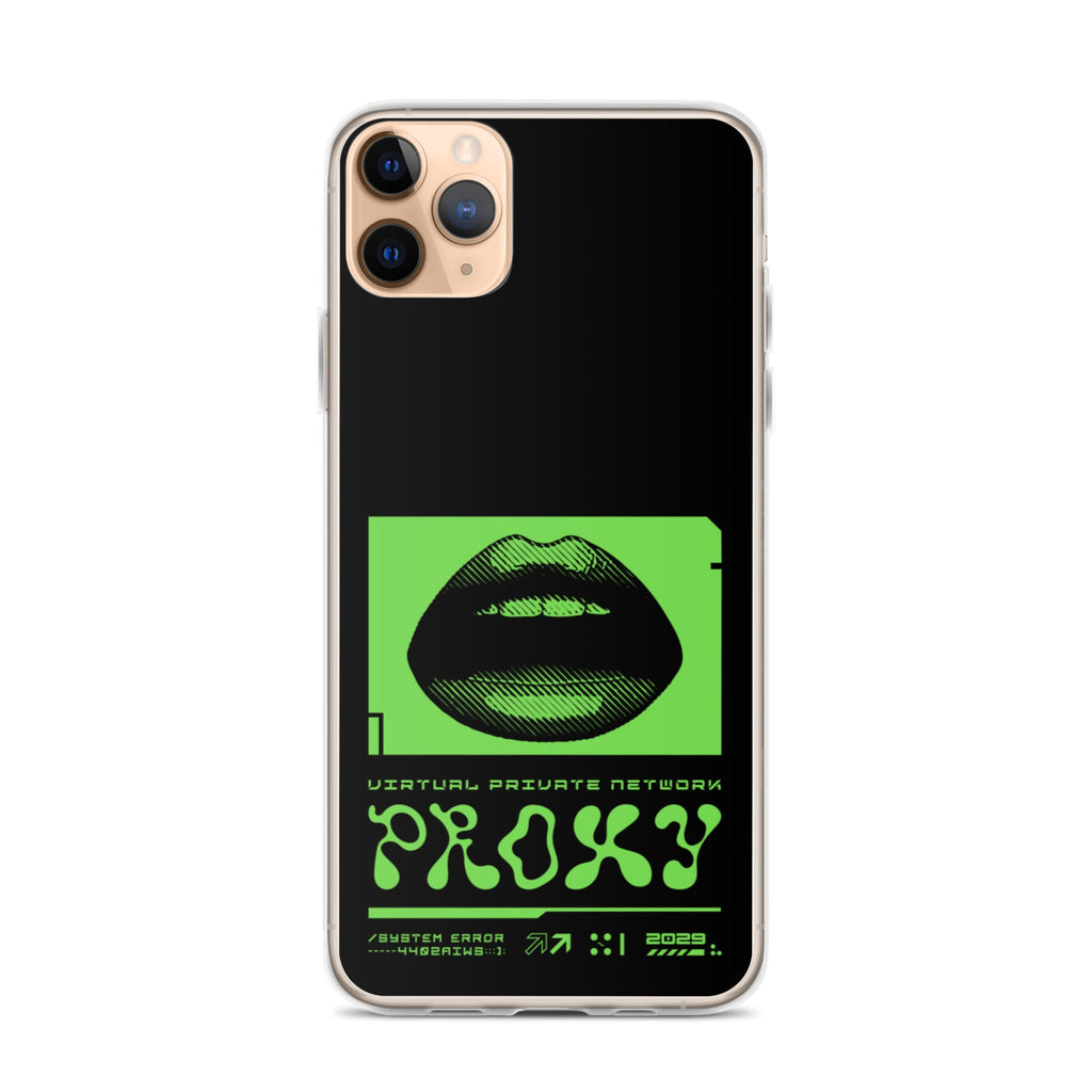 PROXXXY NETWORK ERROR (CYBER GREEN) iPhone Case Embattled Clothing iPhone 11 Pro Max 