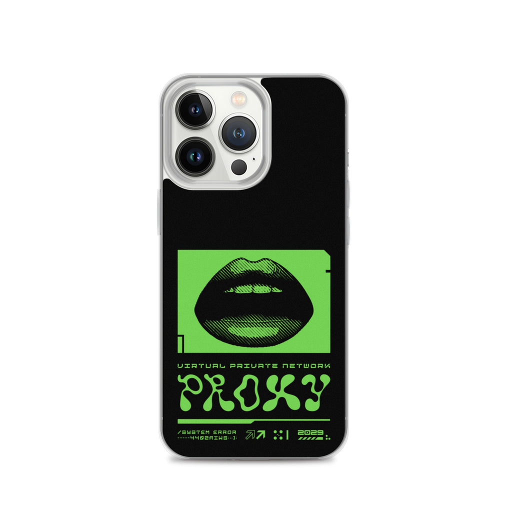 PROXXXY NETWORK ERROR (CYBER GREEN) iPhone Case Embattled Clothing iPhone 13 Pro 