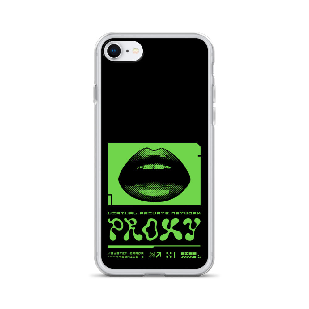 PROXXXY NETWORK ERROR (CYBER GREEN) iPhone Case Embattled Clothing iPhone 7/8 