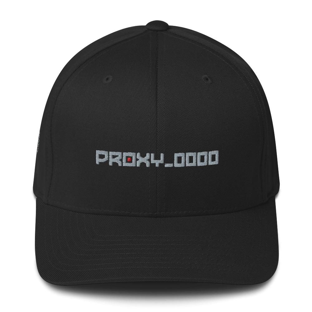 PROXY_0000 EMBATTLED CREW LEADER Structured Twill Cap Embattled Clothing Black S/M 