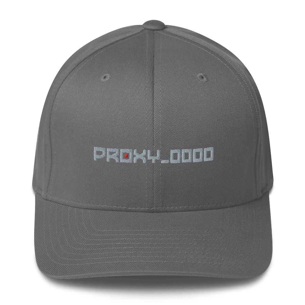 PROXY_0000 EMBATTLED CREW LEADER Structured Twill Cap Embattled Clothing Grey S/M 