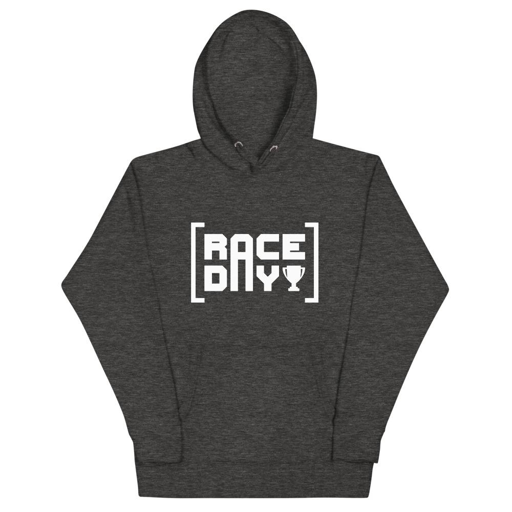 RACE DAY 2.0 Hoodie Embattled Clothing Charcoal Heather S 