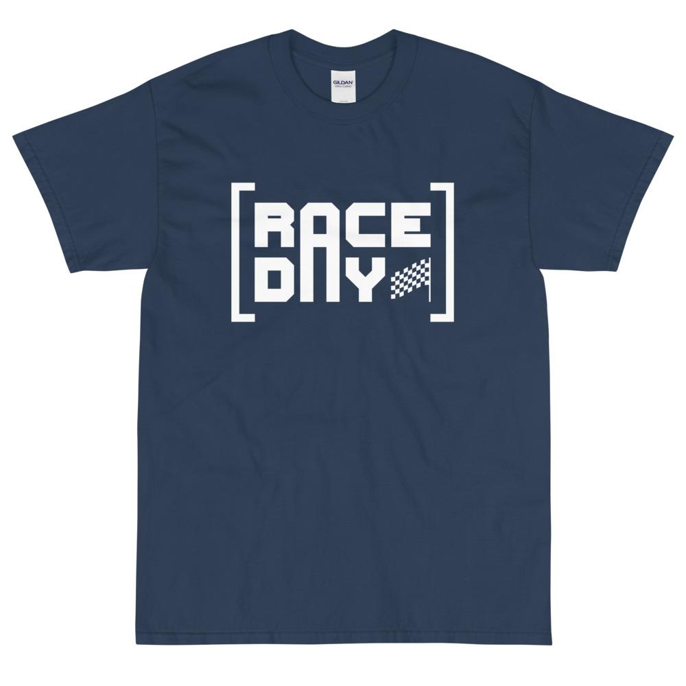 RACE DAY Short Sleeve T-Shirt Embattled Clothing Blue Dusk S 