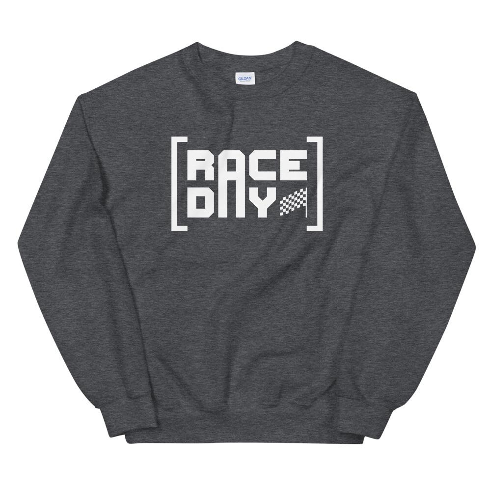 RACE DAY Sweatshirt Embattled Clothing Dark Heather S 