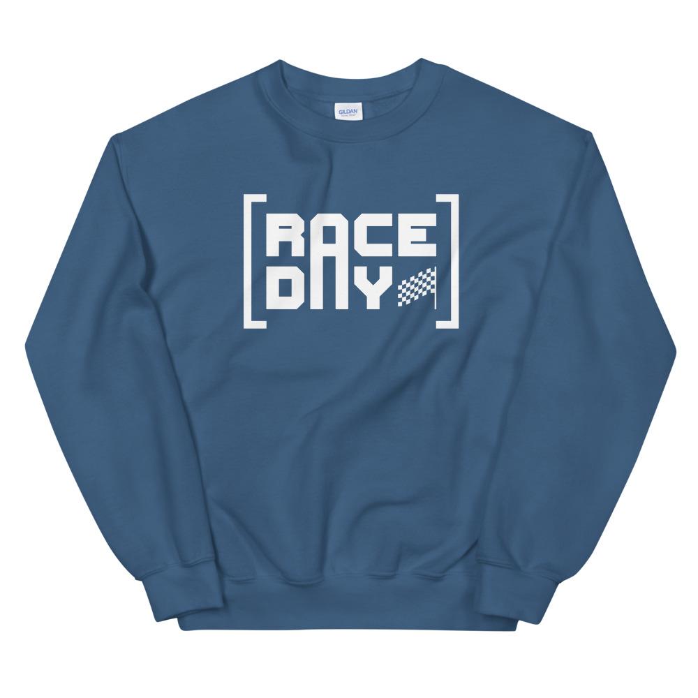 RACE DAY Sweatshirt Embattled Clothing Indigo Blue S 