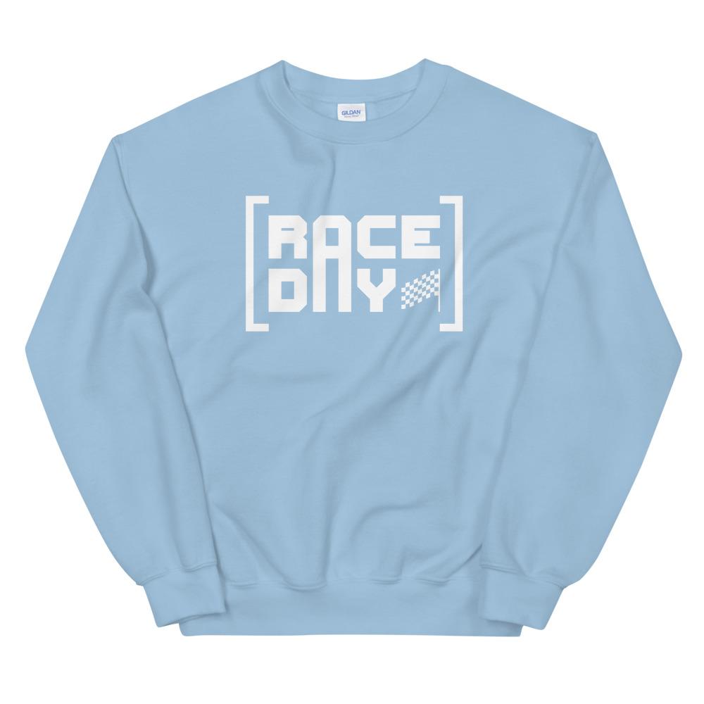 RACE DAY Sweatshirt Embattled Clothing Light Blue S 