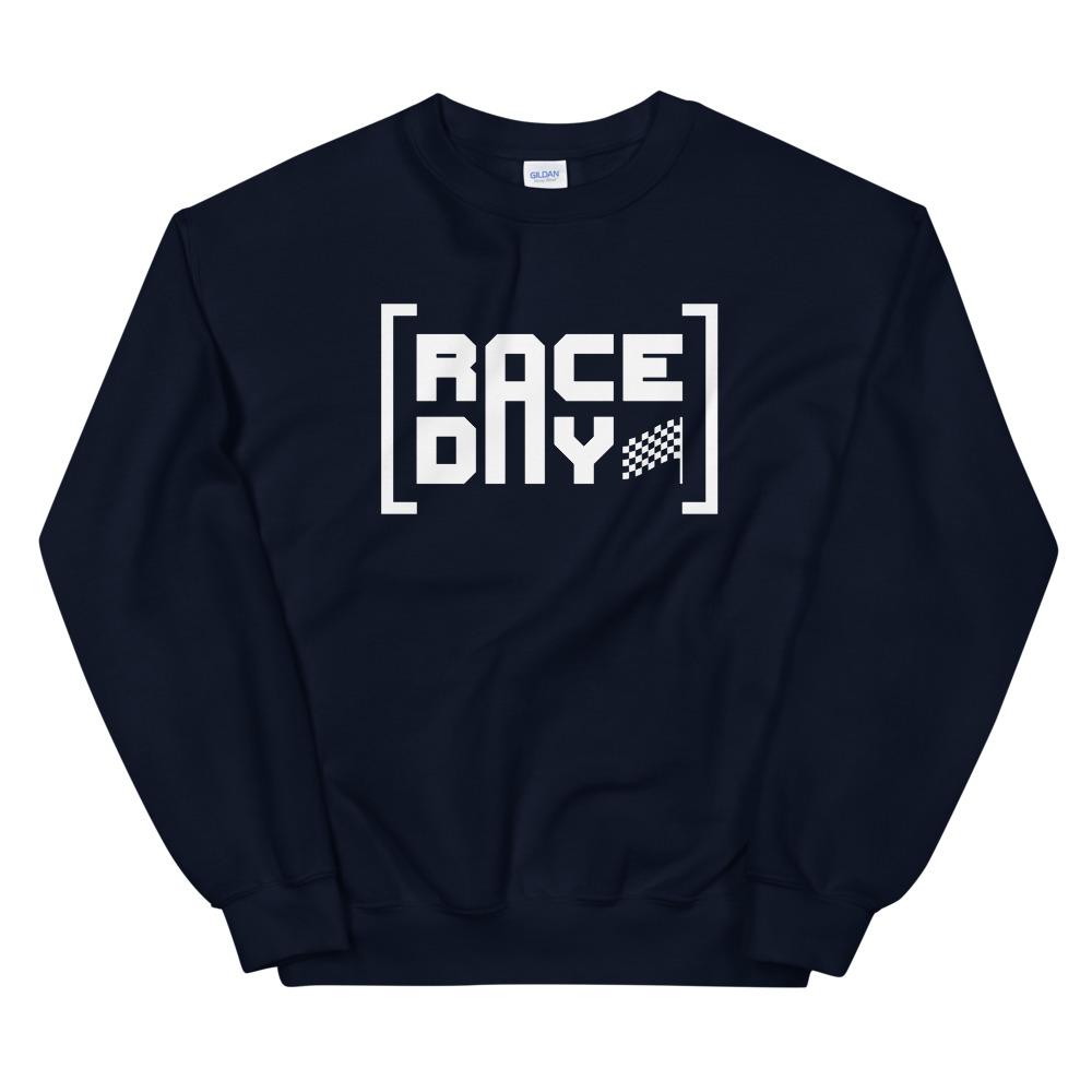RACE DAY Sweatshirt Embattled Clothing Navy S 