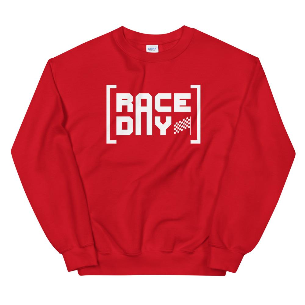 RACE DAY Sweatshirt Embattled Clothing Red S 